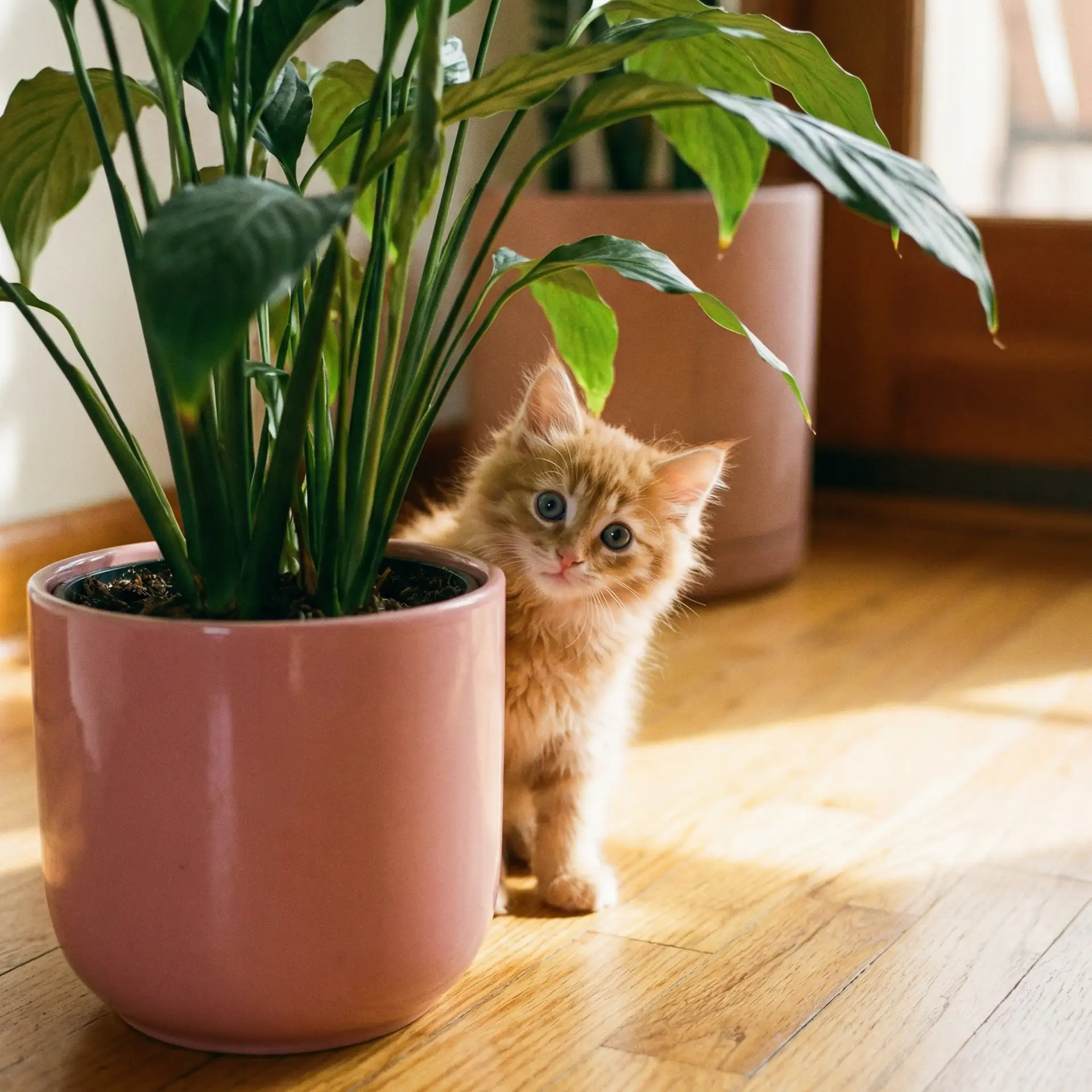 小猫从花盆后探头 - 护士给病人做性功能康复治疗